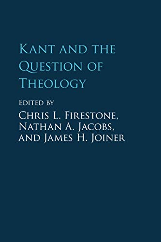 Cover of Kant and the Question of Theology